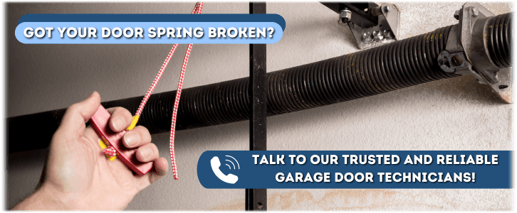 Broken Garage Door Spring Louisville KY